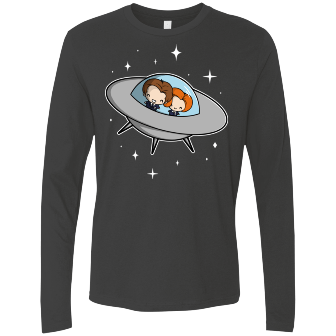 T-Shirts Heavy Metal / Small Agents in Space Men's Premium Long Sleeve