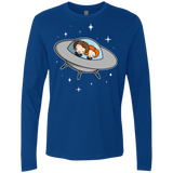 T-Shirts Royal / Small Agents in Space Men's Premium Long Sleeve