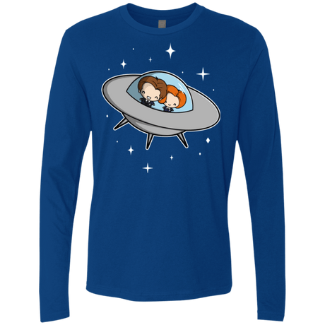 T-Shirts Royal / Small Agents in Space Men's Premium Long Sleeve