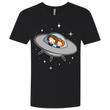 T-Shirts Black / X-Small Agents in Space Men's Premium V-Neck