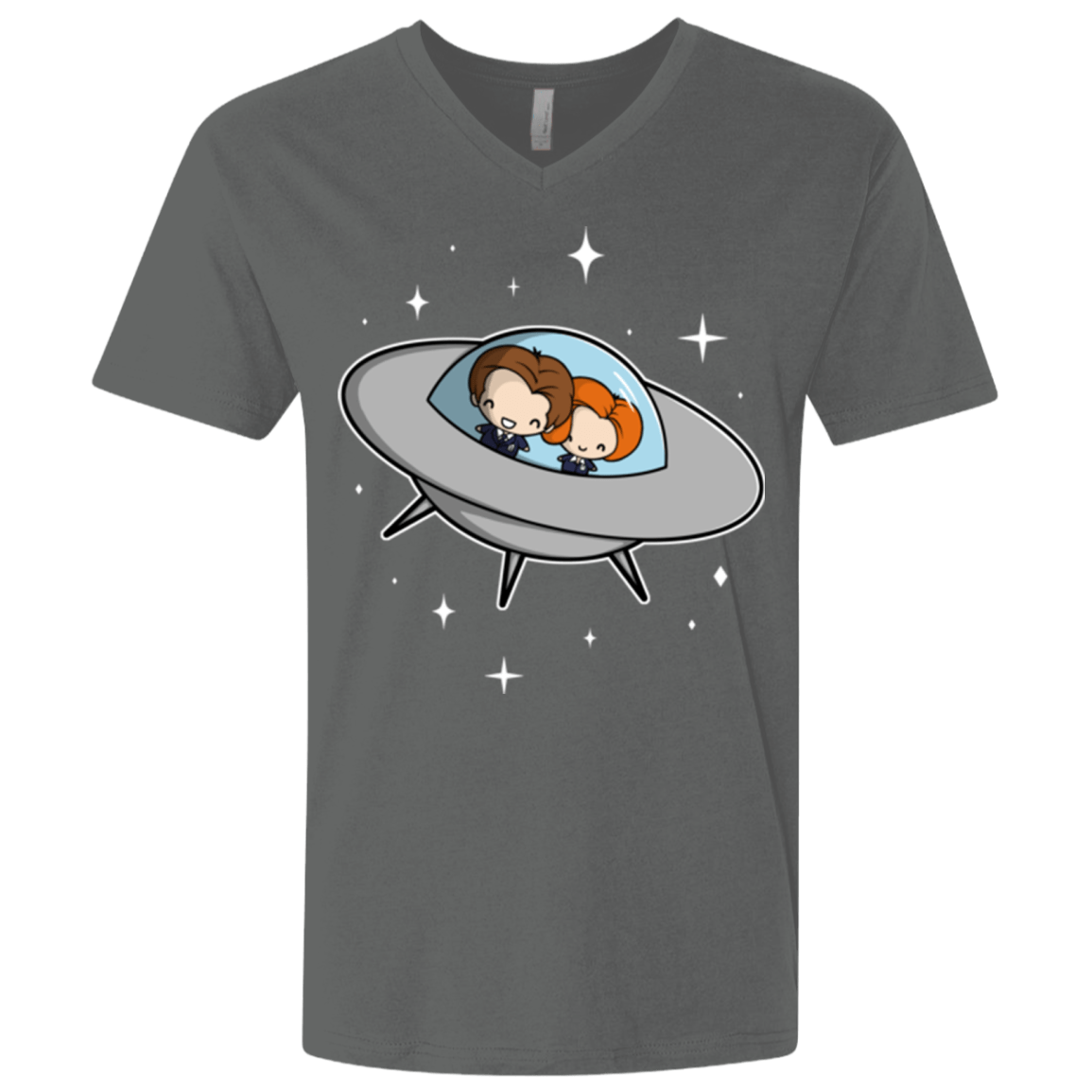 T-Shirts Heavy Metal / X-Small Agents in Space Men's Premium V-Neck