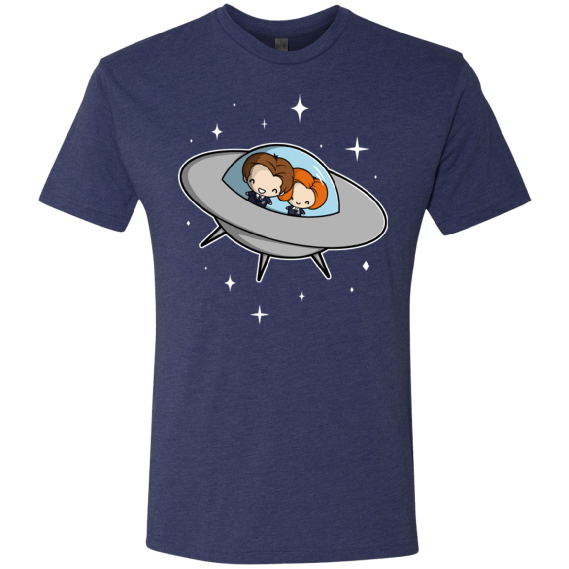 T-Shirts Vintage Navy / Small Agents in Space Men's Triblend T-Shirt