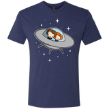 T-Shirts Vintage Navy / Small Agents in Space Men's Triblend T-Shirt