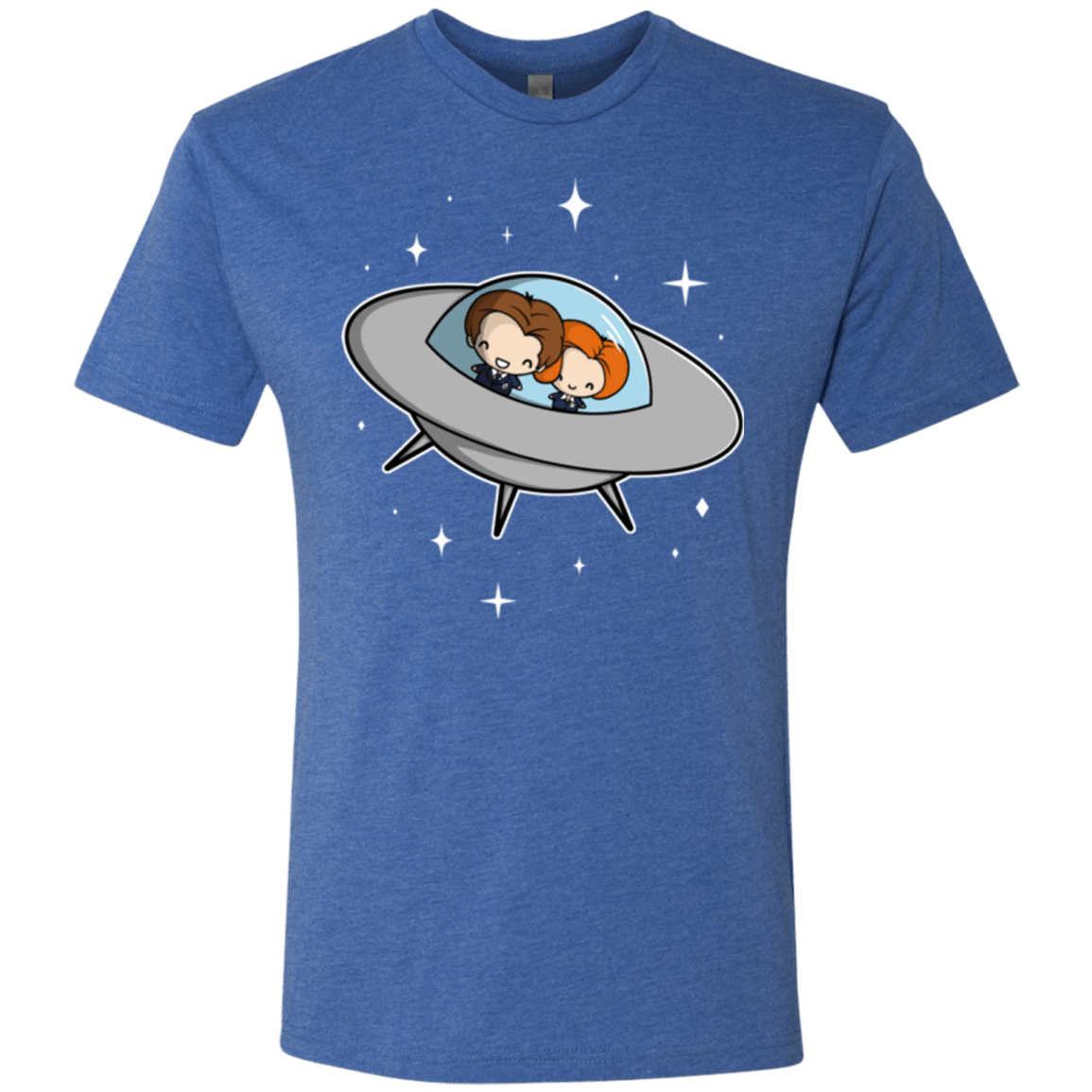 T-Shirts Vintage Royal / Small Agents in Space Men's Triblend T-Shirt