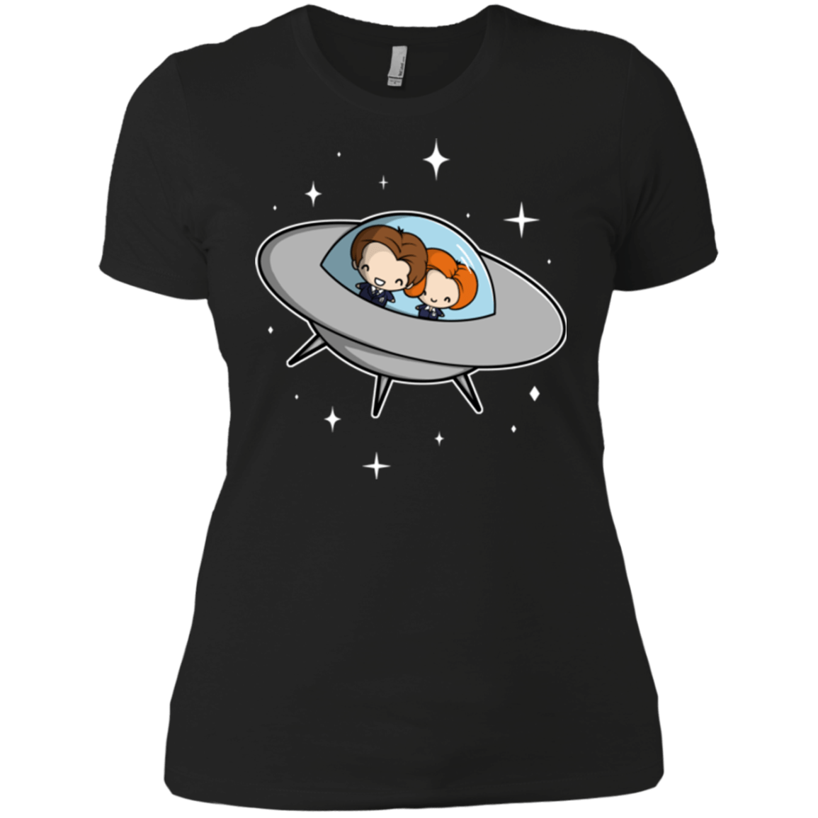T-Shirts Black / X-Small Agents in Space Women's Premium T-Shirt