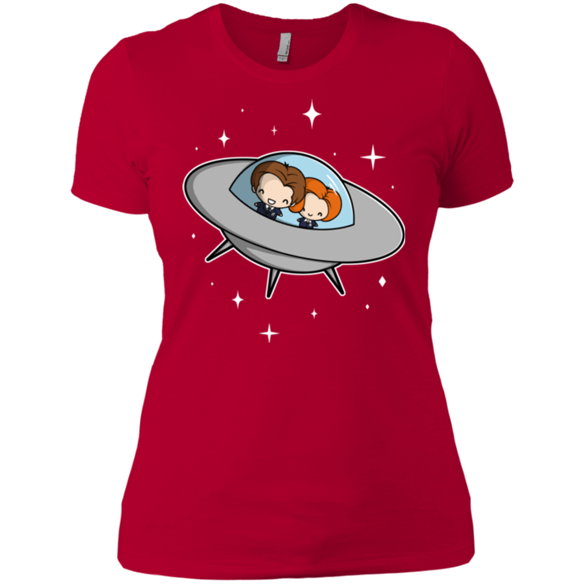 T-Shirts Red / X-Small Agents in Space Women's Premium T-Shirt