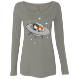 T-Shirts Venetian Grey / Small Agents in Space Women's Triblend Long Sleeve Shirt
