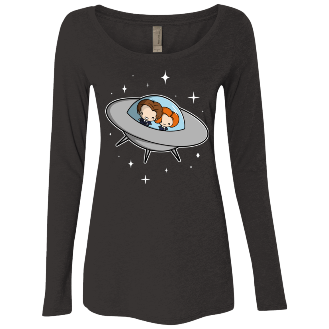 T-Shirts Vintage Black / Small Agents in Space Women's Triblend Long Sleeve Shirt