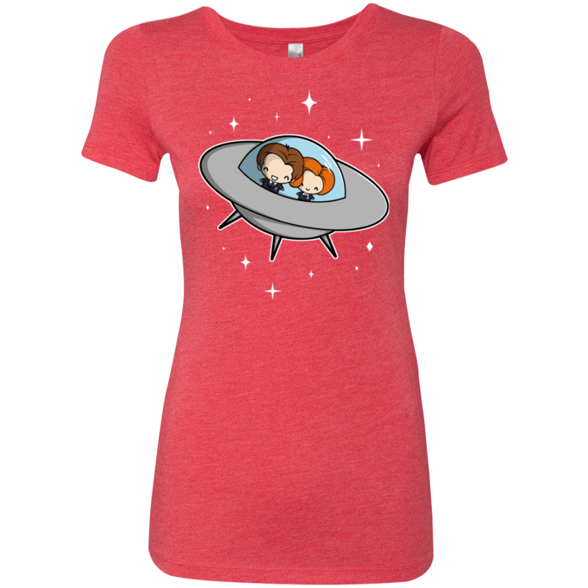 T-Shirts Vintage Red / Small Agents in Space Women's Triblend T-Shirt