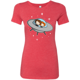T-Shirts Vintage Red / Small Agents in Space Women's Triblend T-Shirt