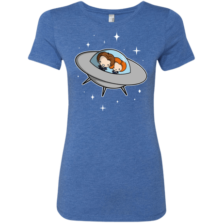 T-Shirts Vintage Royal / Small Agents in Space Women's Triblend T-Shirt