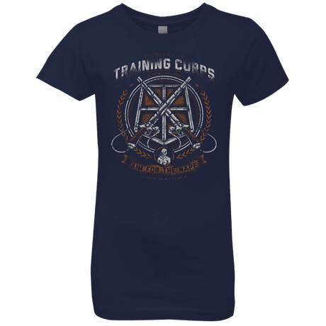 T-Shirts Midnight Navy / YXS Aim for the Nape Girls Premium T-Shirt