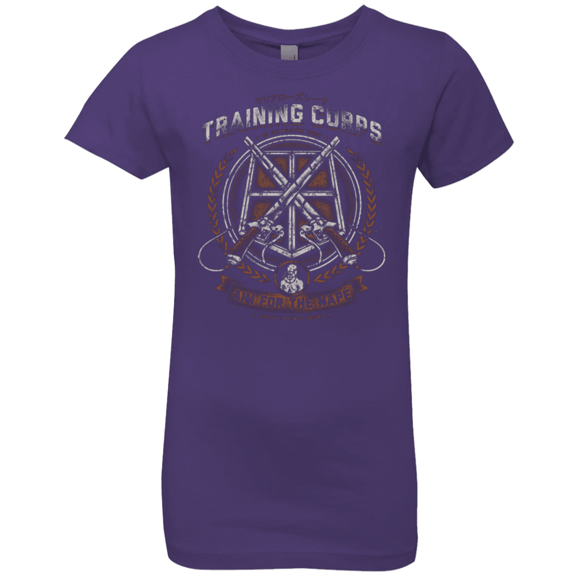 T-Shirts Purple Rush / YXS Aim for the Nape Girls Premium T-Shirt