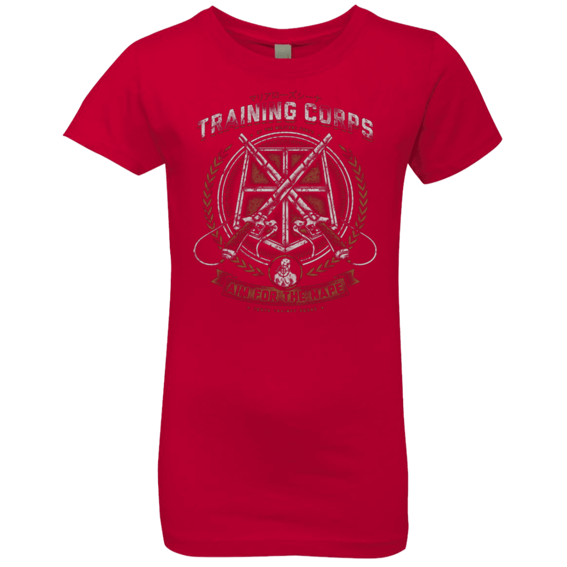 T-Shirts Red / YXS Aim for the Nape Girls Premium T-Shirt