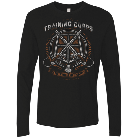 T-Shirts Black / Small Aim for the Nape Men's Premium Long Sleeve