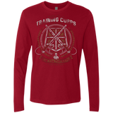 T-Shirts Cardinal / Small Aim for the Nape Men's Premium Long Sleeve