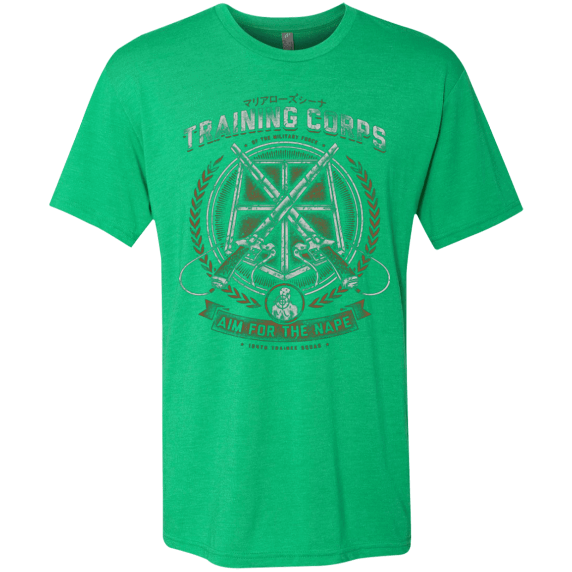 T-Shirts Envy / Small Aim for the Nape Men's Triblend T-Shirt