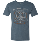 T-Shirts Indigo / Small Aim for the Nape Men's Triblend T-Shirt