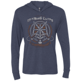 T-Shirts Vintage Navy / X-Small Aim for the Nape Triblend Long Sleeve Hoodie Tee