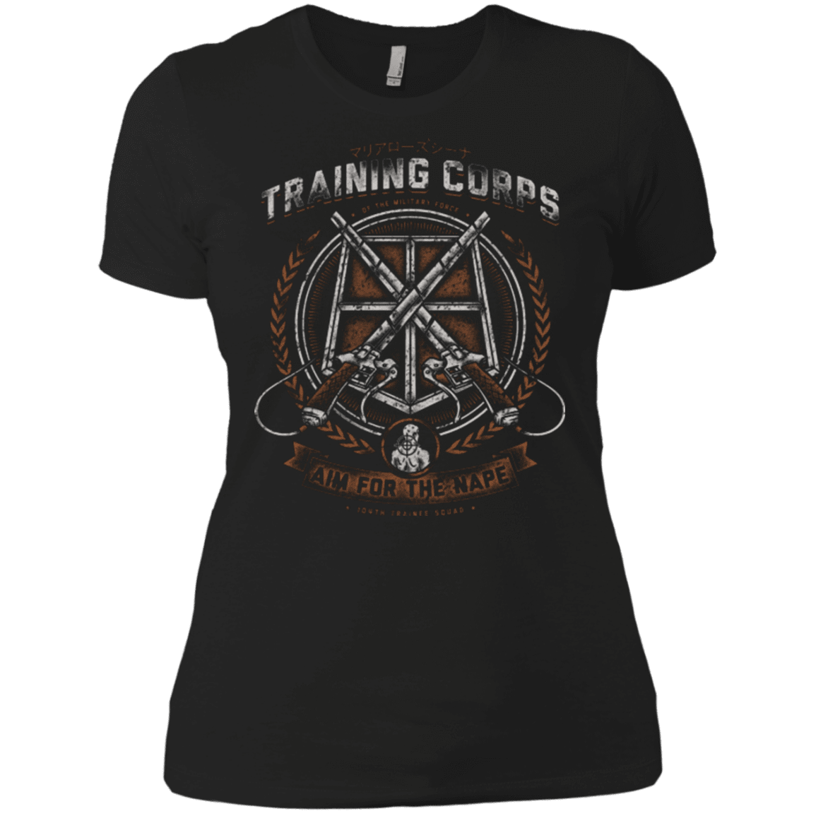 T-Shirts Black / X-Small Aim for the Nape Women's Premium T-Shirt