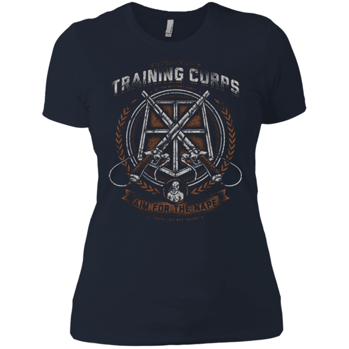 T-Shirts Midnight Navy / X-Small Aim for the Nape Women's Premium T-Shirt