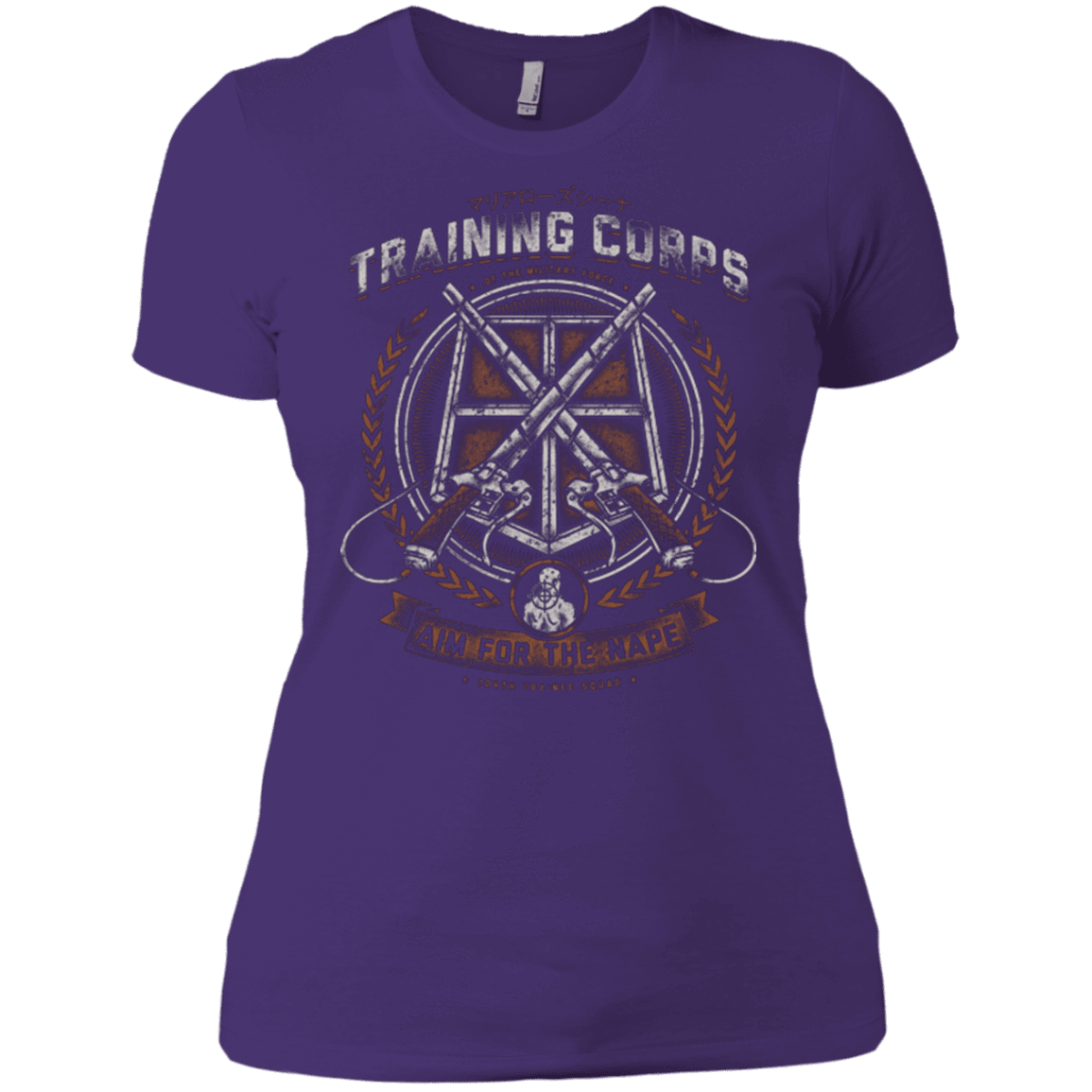 T-Shirts Purple / X-Small Aim for the Nape Women's Premium T-Shirt