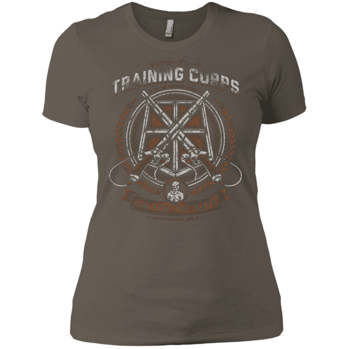 T-Shirts Warm Grey / X-Small Aim for the Nape Women's Premium T-Shirt