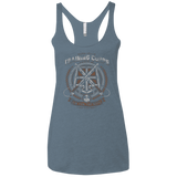 T-Shirts Indigo / X-Small Aim for the Nape Women's Triblend Racerback Tank