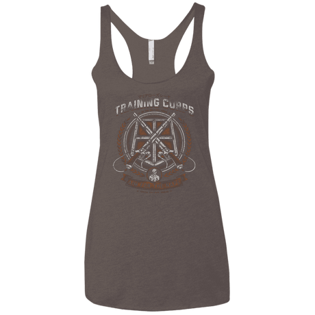 T-Shirts Macchiato / X-Small Aim for the Nape Women's Triblend Racerback Tank