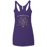 T-Shirts Purple / X-Small Aim for the Nape Women's Triblend Racerback Tank