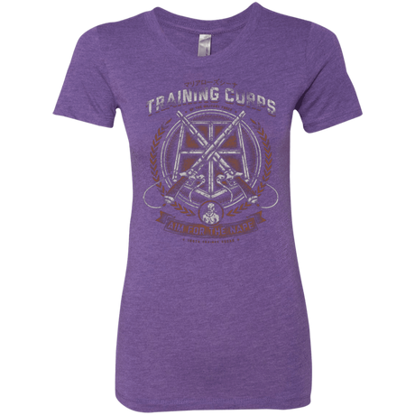 T-Shirts Purple Rush / Small Aim for the Nape Women's Triblend T-Shirt