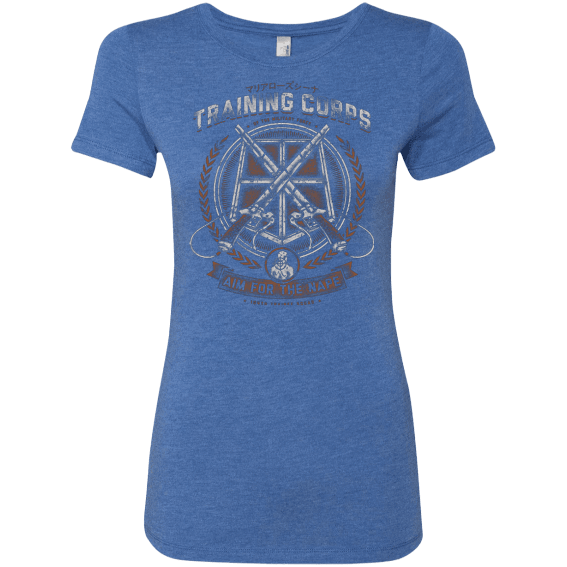 T-Shirts Vintage Royal / Small Aim for the Nape Women's Triblend T-Shirt