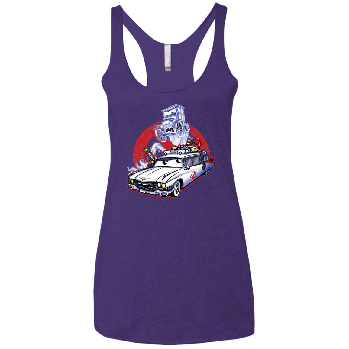 T-Shirts Purple / X-Small Aint Afraid Women's Triblend Racerback Tank