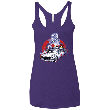 T-Shirts Purple / X-Small Aint Afraid Women's Triblend Racerback Tank