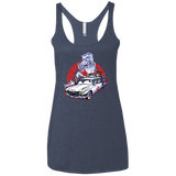T-Shirts Vintage Navy / X-Small Aint Afraid Women's Triblend Racerback Tank
