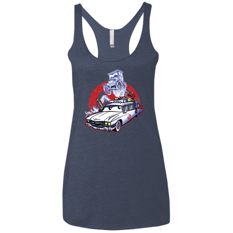 T-Shirts Vintage Navy / X-Small Aint Afraid Women's Triblend Racerback Tank