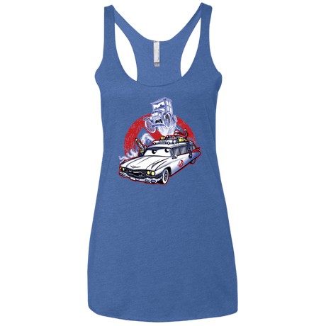 T-Shirts Vintage Royal / X-Small Aint Afraid Women's Triblend Racerback Tank