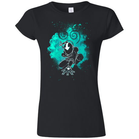 T-Shirts Black / S Air Bender Soul Junior Slimmer-Fit T-Shirt