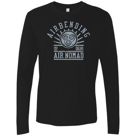 T-Shirts Black / Small air bending v2 Men's Premium Long Sleeve