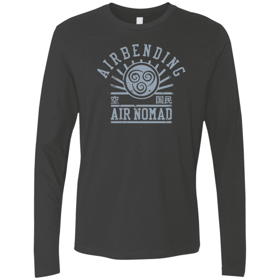 T-Shirts Heavy Metal / Small air bending v2 Men's Premium Long Sleeve