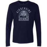 T-Shirts Midnight Navy / Small air bending v2 Men's Premium Long Sleeve