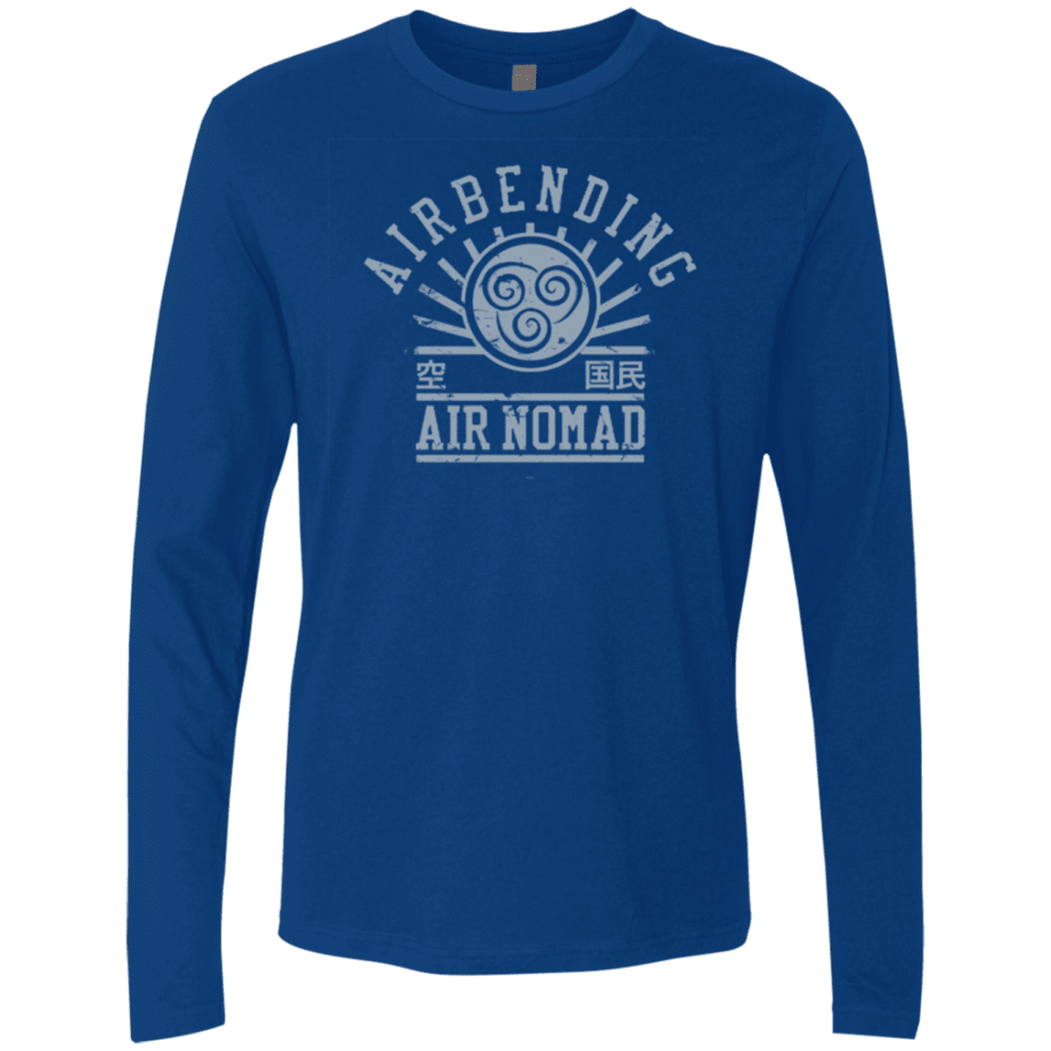 T-Shirts Royal / Small air bending v2 Men's Premium Long Sleeve