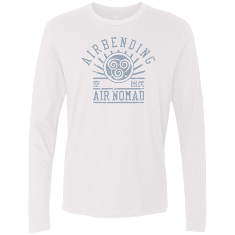 T-Shirts White / Small air bending v2 Men's Premium Long Sleeve
