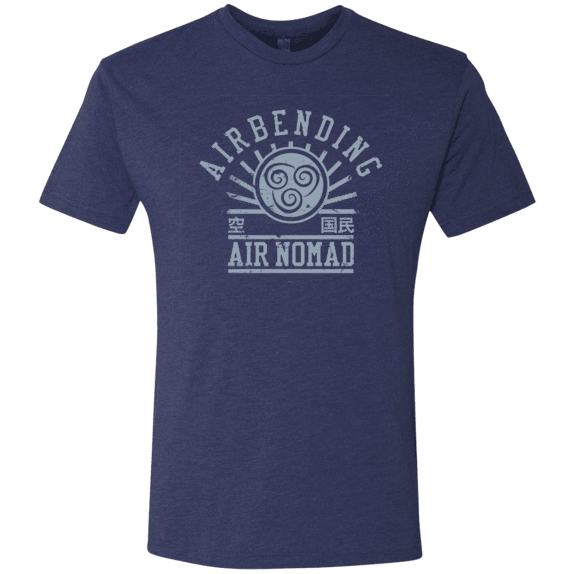 T-Shirts Vintage Navy / Small air bending v2 Men's Triblend T-Shirt