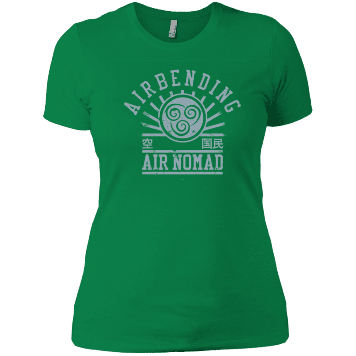 T-Shirts Kelly Green / X-Small air bending v2 Women's Premium T-Shirt