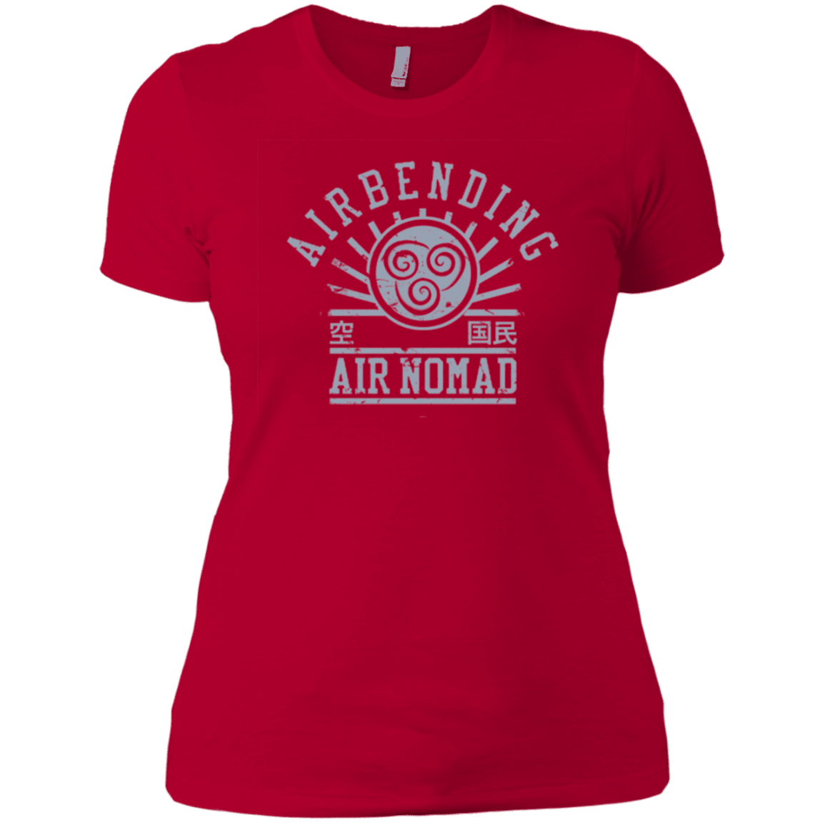 T-Shirts Red / X-Small air bending v2 Women's Premium T-Shirt