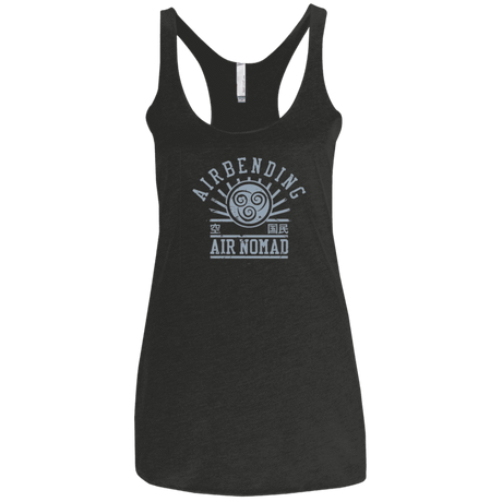 T-Shirts Vintage Black / X-Small air bending v2 Women's Triblend Racerback Tank