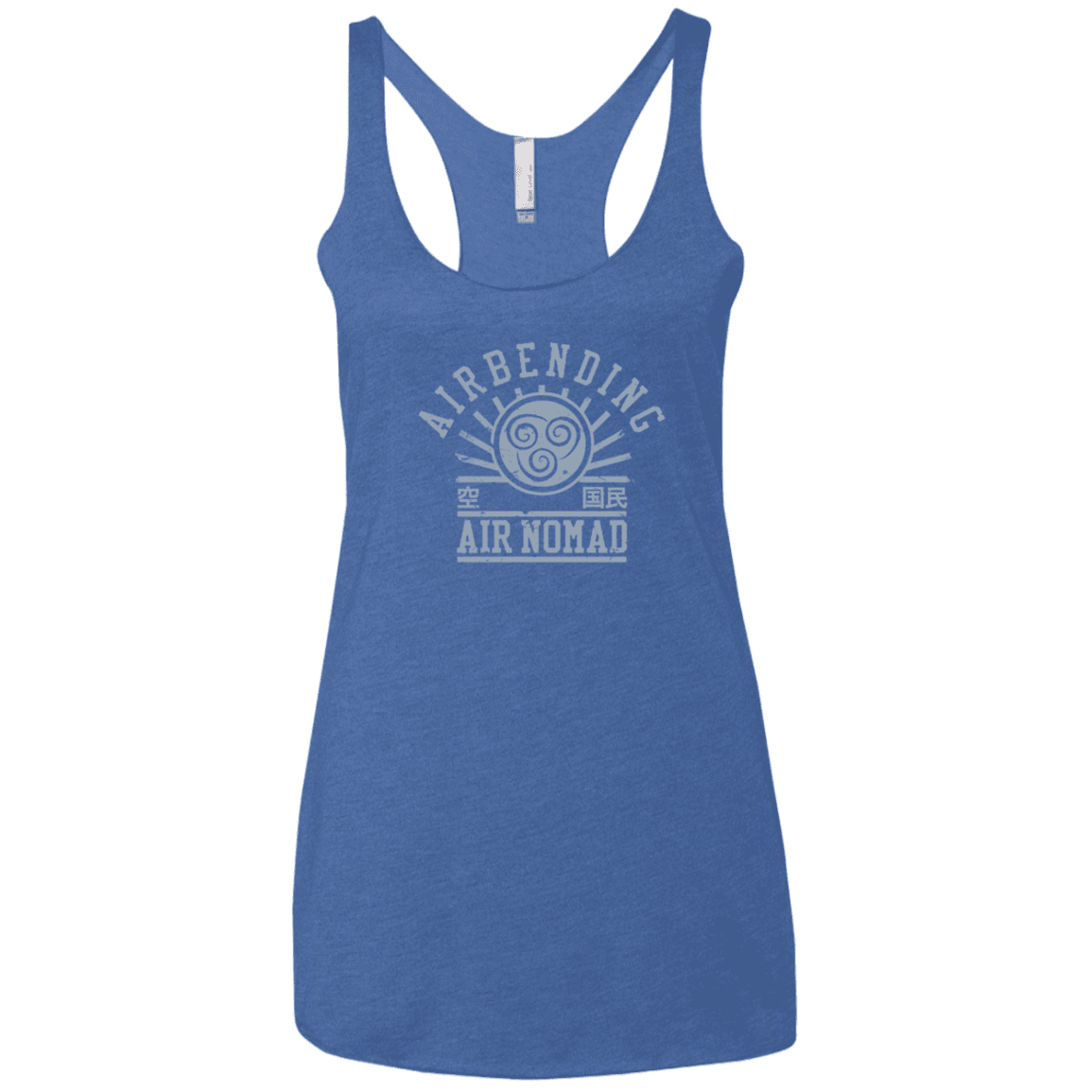 T-Shirts Vintage Royal / X-Small air bending v2 Women's Triblend Racerback Tank