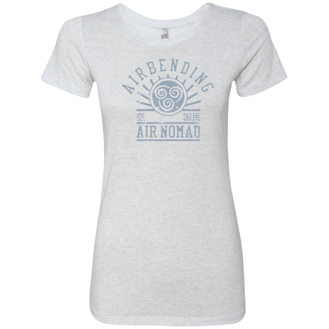 T-Shirts Heather White / Small air bending v2 Women's Triblend T-Shirt