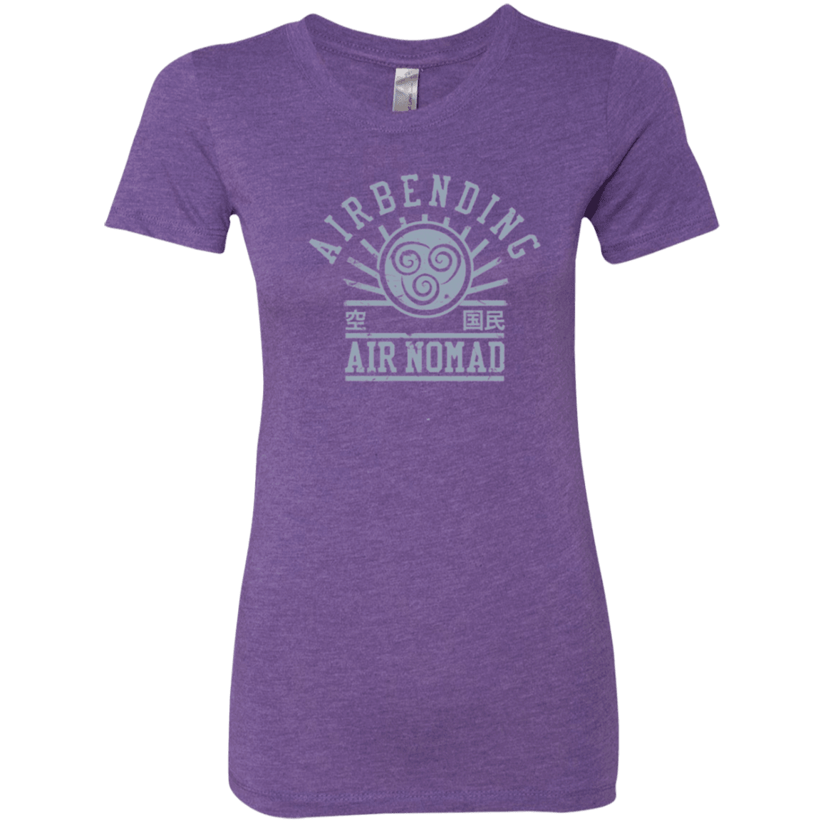 T-Shirts Purple Rush / Small air bending v2 Women's Triblend T-Shirt